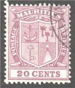 Mauritius Scott 178 Used